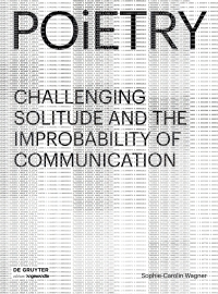 Cover image: Poietry 1st edition 9783110477269