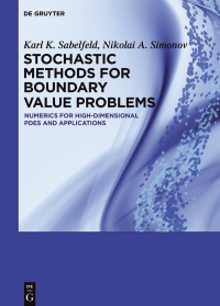 Cover image: Stochastic Methods for Boundary Value Problems 1st edition 9783110479065