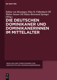 Cover image: Die deutschen Dominikaner und Dominikanerinnen im Mittelalter 1st edition 9783110468670