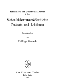 Omslagafbeelding: Schriften aus der Gottesfreund-Literatur 1st edition 9783110484106