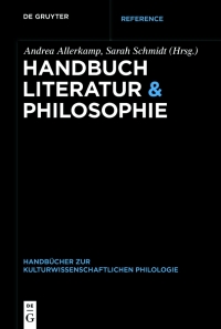 Cover image: Handbuch Literatur & Philosophie 1st edition 9783110481174