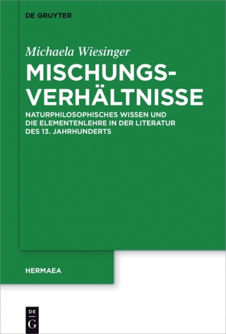 Cover image: Mischungsverhältnisse 1st edition 9783110486599