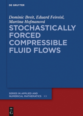 Cover image: Stochastically Forced Compressible Fluid Flows 1st edition 9783110490503
