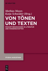 Immagine di copertina: Von Tönen und Texten 1st edition 9783110491364