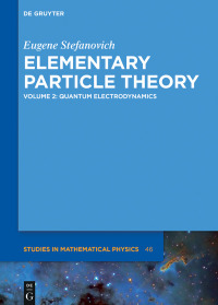 Imagen de portada: Quantum Electrodynamics 1st edition 9783110490893
