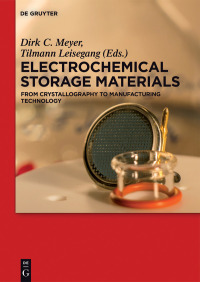 Cover image: Electrochemical Storage Materials 1st edition 9783110491371