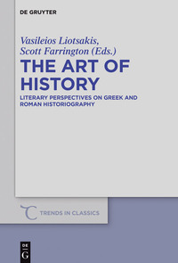 Imagen de portada: The Art of History 1st edition 9783110495263