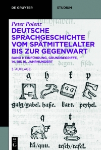 Imagen de portada: Einführung · Grundbegriffe · 14. bis 16. Jahrhundert 3rd edition 9783110347944