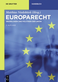 صورة الغلاف: Europarecht 2nd edition 9783110496895