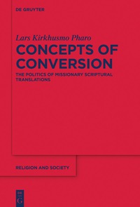 Cover image: Concepts of Conversion 1st edition 9783110499889