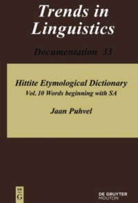Cover image: Words beginning with SA 1st edition 9783110500073