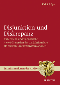 صورة الغلاف: Disjunktion und Diskrepanz 1st edition 9783110499858