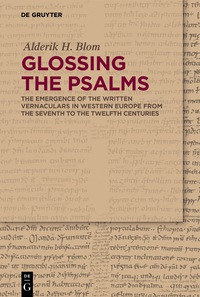 Imagen de portada: Glossing the Psalms 1st edition 9783110500370