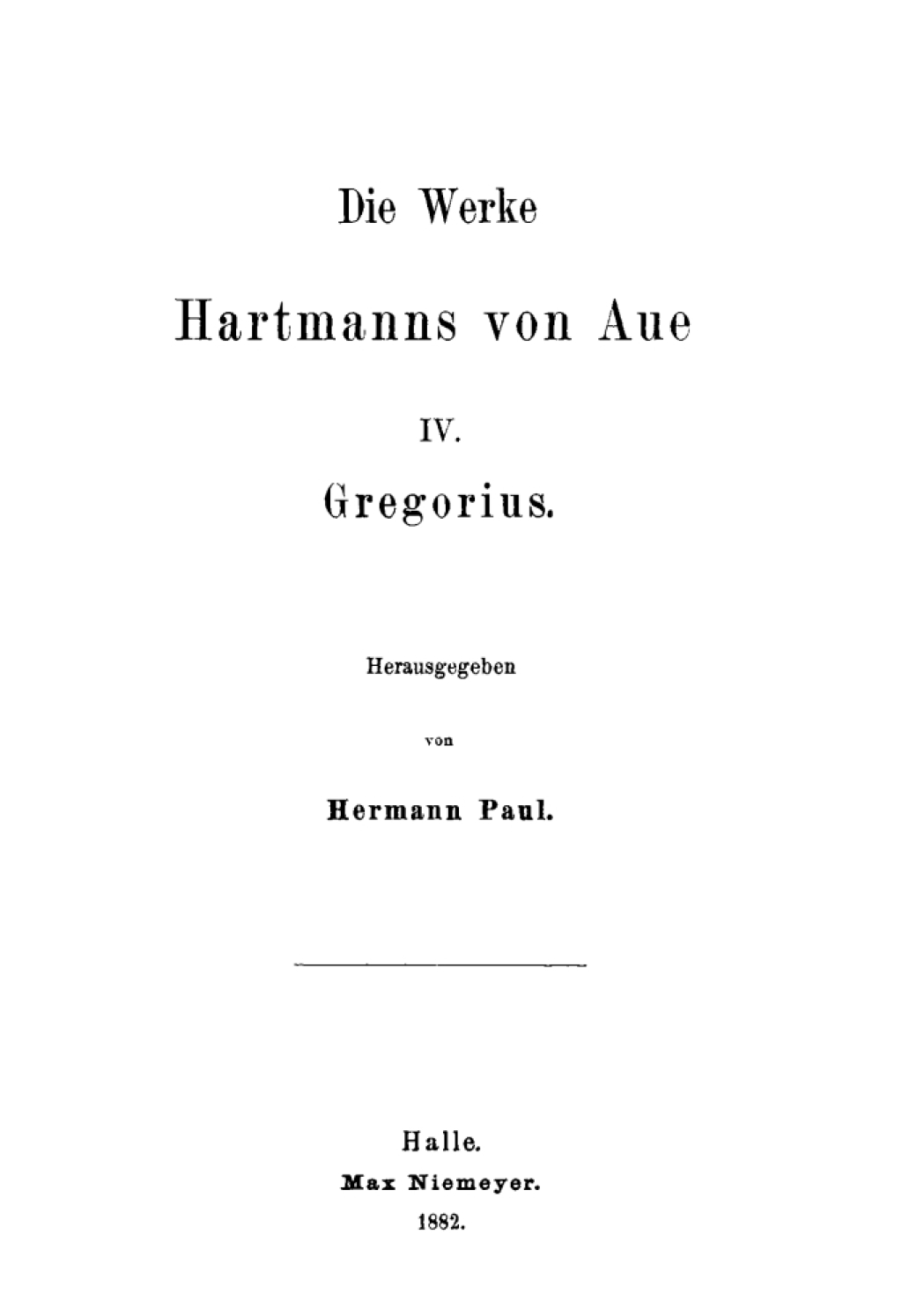 Gregorius - 1st Edition (eBook)