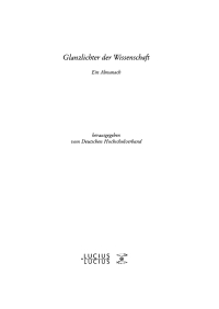 Cover image: Glanzlichter der Wissenschaft 2010 1st edition 9783828205222