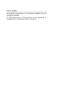 Immagine di copertina: Wirtschaftliche Transformation in der Tschechischen Republik und in der Slowakischen Republik 1st edition 9783828253988