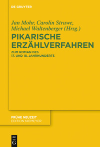 Cover image: Pikarische Erzählverfahren 1st edition 9783110514711