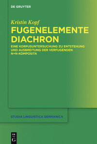 صورة الغلاف: Fugenelemente diachron 1st edition 9783110515572