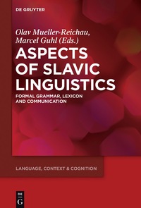 Cover image: Aspects of Slavic Linguistics 1st edition 9783110515824