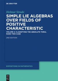 صورة الغلاف: Classifying the Absolute Toral Rank Two Case 2nd edition 9783110516760