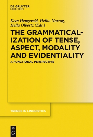 Cover image: The Grammaticalization of Tense, Aspect, Modality and Evidentiality 1st edition 9783110517293