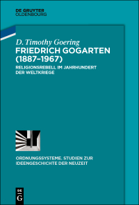 Titelbild: Friedrich Gogarten (1887-1967) 1st edition 9783110517309