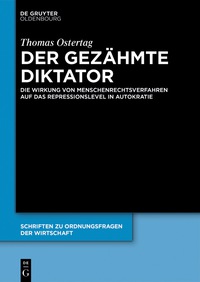 Cover image: Der gezähmte Diktator 1st edition 9783110518535