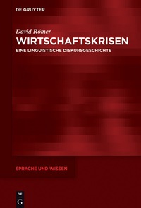 Imagen de portada: Wirtschaftskrisen 1st edition 9783110517507