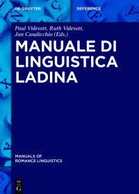صورة الغلاف: Manuale di linguistica ladina 1st edition 9783110519624
