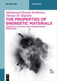 Cover image: The Properties of Energetic Materials 1st edition 9783110521870