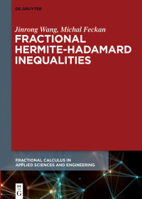 Imagen de portada: Fractional Hermite-Hadamard Inequalities 1st edition 9783110522204