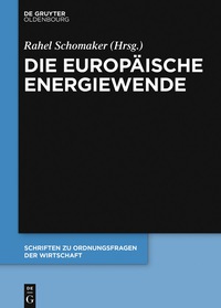 Cover image: Die europäische Energiewende 1st edition 9783110523072