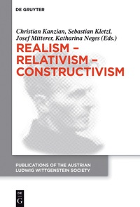 Imagen de portada: Realism - Relativism - Constructivism 1st edition 9783110467734