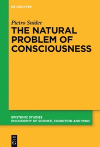 Imagen de portada: The Natural Problem of Consciousness 1st edition 9783110526967