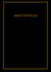 Cover image: Historia animalium 1st edition 9783110518894