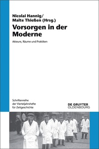 Cover image: Vorsorgen in der Moderne 1st edition 9783110526776