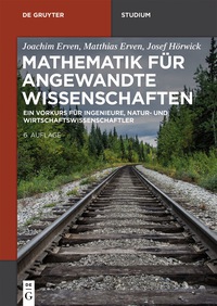 Cover image: Mathematik für angewandte Wissenschaften 6th edition 9783110526844