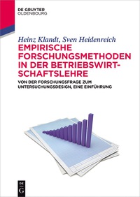 Imagen de portada: Empirische Forschungsmethoden in der Betriebswirtschaftslehre 1st edition 9783486584257