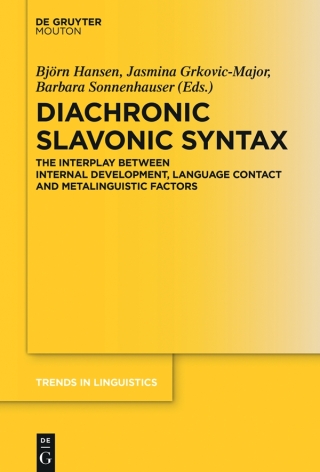 Cover image: Diachronic Slavonic Syntax 1st edition 9783110529296