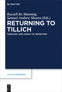 Cover image: Returning to Tillich 1st edition 9783110532852