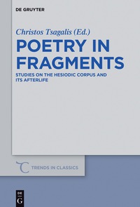 Imagen de portada: Poetry in Fragments 1st edition 9783110536218