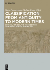 Cover image: Classification from Antiquity to Modern Times 1st edition 9783110536126
