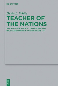 Cover image: Teacher of the Nations 1st edition 9783110537857