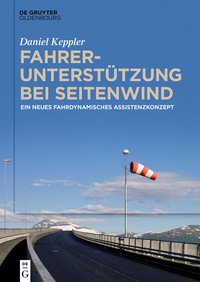Cover image: Fahrerunterstützung bei Seitenwind 1st edition 9783110540116