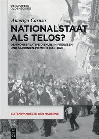 Cover image: Nationalstaat als Telos? 1st edition 9783110542073
