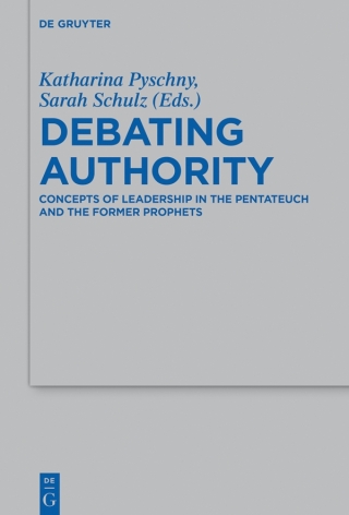 Imagen de portada: Debating Authority 1st edition 9783110540703