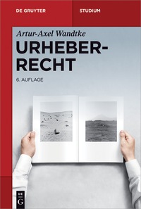 Immagine di copertina: Urheberrecht 6th edition 9783110541229
