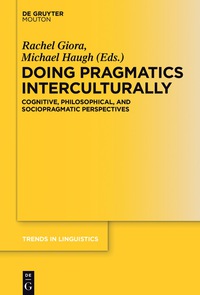 Cover image: Doing Pragmatics Interculturally 1st edition 9783110543841