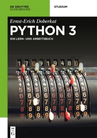 Cover image: Python 3 1st edition 9783110544121