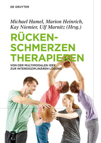 Imagen de portada: Rückenschmerzen therapieren 1st edition 9783110545036